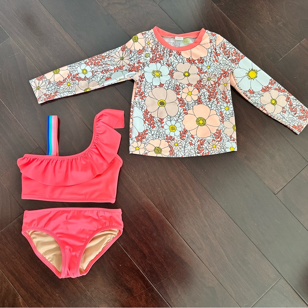 J Crew and Gap swim set, size 3